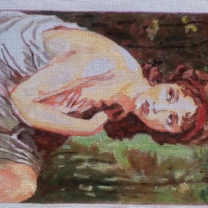 Tűgobelin alap - művészet - textilkép - gobelin - Meska.hu