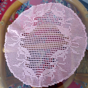 Horgolt terítő, Otthon & Életmód, Dekoráció, Asztal és polc dekoráció, Horgolt & Csipketerítő, Horgolás, MESKA