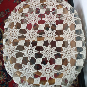 Horgolt terítő - otthon & életmód - dekoráció - asztal és polc dekoráció - horgolt & csipketerítő - Meska.hu