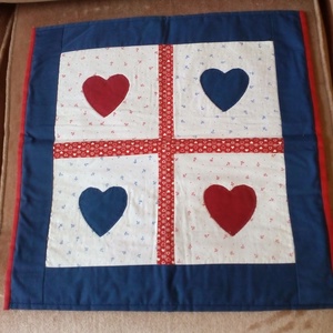 Patchwork textilkép - otthon & életmód - dekoráció - kép & falikép - vászonkép - Meska.hu