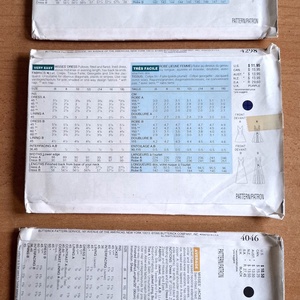 Szabásminta csomagok, Butterick - diy (csináld magad) - szabásminta, útmutató - varrás minták - Meska.hu