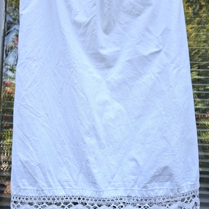 Vászon  szoknya csipkével  - Meska.hu