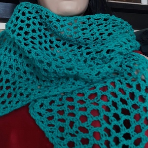 Horgolt sál, Ruha & Divat, Sál, Sapka, Kendő, Sál, Horgolás, MESKA