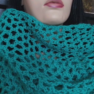 Horgolt sál - ruha & divat - sál, sapka, kendő - sál - Meska.hu