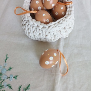 Húsvéti festett tyúktojás - ünnepi díszek, dekorációk - húsvéti díszek és dekorációk - húsvéti tojás, hímestojás - Meska.hu