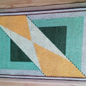 Gobelin hímzéssel készült kép, Művészet, Textilkép, Gobelin, Hímzés, MESKA