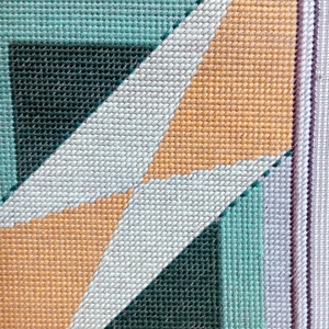 Gobelin hímzéssel készült kép - művészet - textilkép - gobelin - Meska.hu