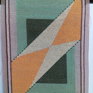 Gobelin hímzéssel készült kép - művészet - textilkép - gobelin - Meska.hu