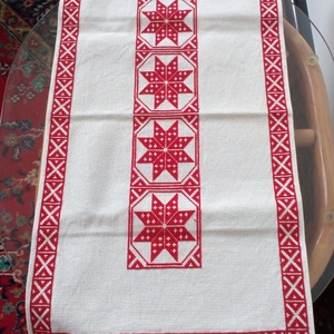 Keresztszemes terítő, Művészet, Textilkép, Keresztszemes, , MESKA