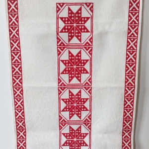 Keresztszemes terítő - művészet - textilkép - keresztszemes - Meska.hu