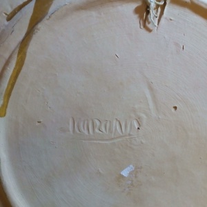 Korondi színes falitányér - otthon & életmód - dekoráció - fali és függő dekoráció - falra akasztható dekor - Meska.hu