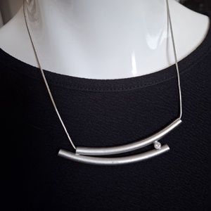 Ródium nyaklánc, Ékszer, Nyaklánc, Medálos nyaklánc, Ékszerkészítés, MESKA