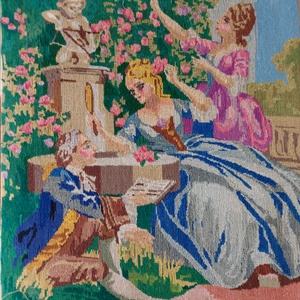 Gobelin kép keretezetlen - művészet - textilkép - gobelin - Meska.hu