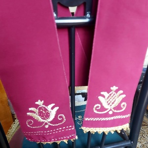   Dísz szalag úrihímzéssel - otthon & életmód - lakástextil - abrosz, terítő - asztalfutó - Meska.hu