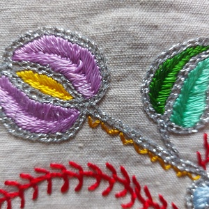   Asztali futó buzsáki boszorkányos  hímzéssel - otthon & életmód - lakástextil - abrosz, terítő - asztalfutó - Meska.hu