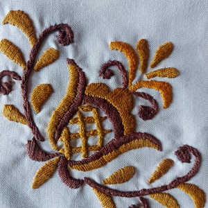   Hímzett asztali  szett  - otthon & életmód - lakástextil - abrosz, terítő - asztalfutó - Meska.hu