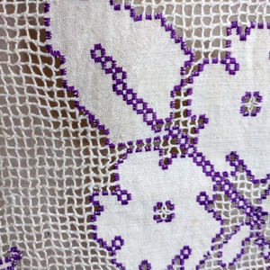 Szövött  nyersvászon törölköző rojttal - otthon & életmód - fürdőszoba - törölköző - Meska.hu