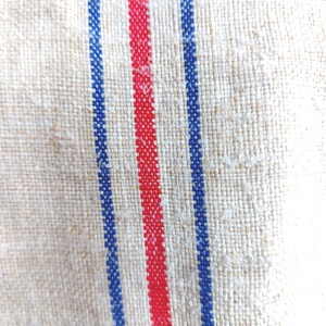 Szövött  zsák csíkkal  - otthon & életmód - fürdőszoba - törölköző - Meska.hu