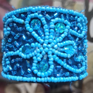 Gyöngyös karkötő - Meska.hu