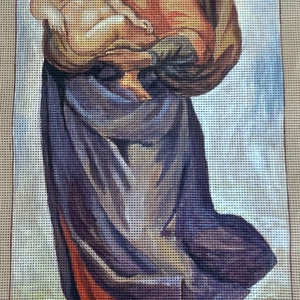 Gobelin alap,  Madonna gyermekkel - Meska.hu
