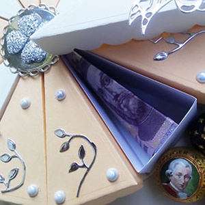 Orange dream papírtorta díszdoboz 12 szeletes - otthon & életmód - papír, írószer - ajándékozás kellékei - papírtorta - Meska.hu