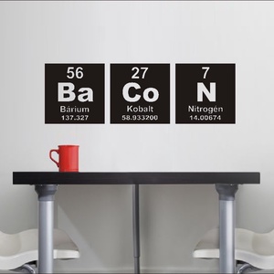 Falmatrica dekoráció vegyjelek -  - Meska.hu