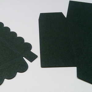 12 szeletes papírtorta sablon. Minden szelet egyben díszdoboz -  - Meska.hu