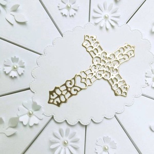 Gold angel papírtorta díszdoboz 10 szeletes - otthon & életmód - papír, írószer - ajándékozás kellékei - papírtorta - Meska.hu