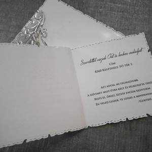 Esküvői meghívó - esküvő - meghívó & kártya - meghívó - Meska.hu