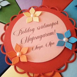 10 szeletes papírtorta - díszdoboz - otthon & életmód - papír, írószer - ajándékozás kellékei - papírtorta - Meska.hu