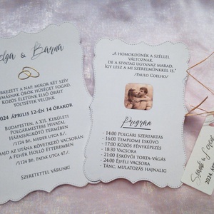 Esküvői meghívó  - esküvő - meghívó & kártya - meghívó - Meska.hu