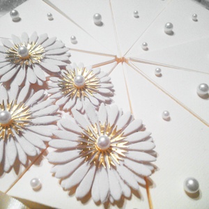 Margaréta papírtorta díszdoboz 10 szeletes, Esküvő, Emlék & Ajándék, Köszönőajándék, Mindenmás, Papírművészet, MESKA