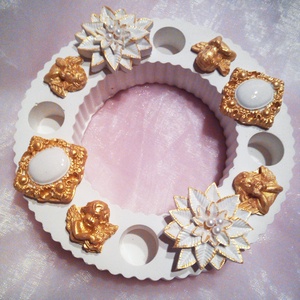 Adventi koszorú - Meska.hu