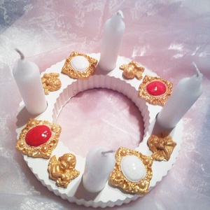 Adventi koszorú - karácsony - adventi díszek - adventi koszorú - Meska.hu