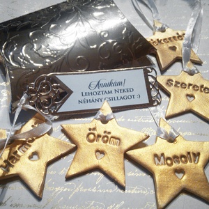 Lehozom neked a csillagokat!! :) - karácsony - karácsonyi lakásdekoráció - karácsonyi manók, figurák - Meska.hu