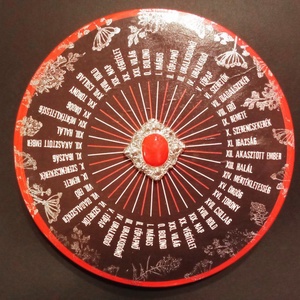 Jóstábla ingával, Otthon & Életmód, Dekoráció, Spiritualitás, Inga, Festett tárgyak, MESKA