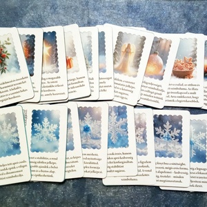 21 db-os ViaMystica kártya - karácsony - mikulás - mikulás ajándékok - Meska.hu