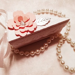 Cseresznyevirág mintás prémium esküvői meghívó - esküvő - meghívó & kártya - meghívó - Meska.hu