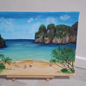 Nyaralás Maya Bay-en c. Festmény, , Festészet, MESKA