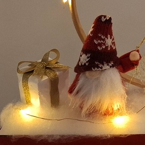 Manós léggömb karácsonyi dekoráció - karácsony - karácsonyi lakásdekoráció - karácsonyi lakásdíszek - Meska.hu