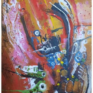 Absztrakt festmény az alkotótól, Művészet, Festmény, Akril, , MESKA