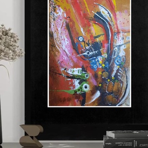 Absztrakt festmény az alkotótól - művészet - festmény - akril - Meska.hu