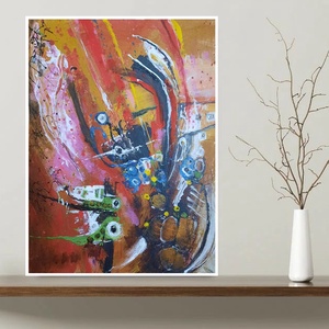 Absztrakt festmény az alkotótól - művészet - festmény - akril - Meska.hu