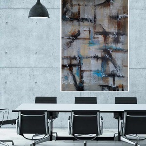 Absztrakt festmény az alkotótól - művészet - festmény - akril - Meska.hu