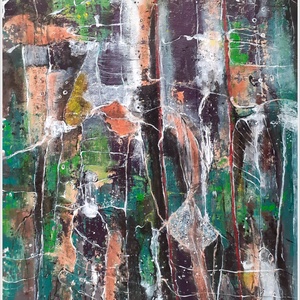 Absztrakt festmény az alkotótól, Művészet, Festmény, Akril, , MESKA