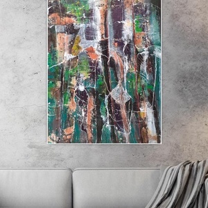 Absztrakt festmény az alkotótól - művészet - festmény - akril - Meska.hu