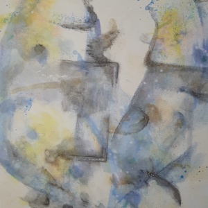 Absztrakt festmény az alkotótól, Művészet, Festmény, Akril, , MESKA