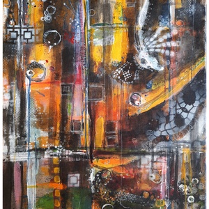 Absztrakt festmény az alkotótól - Meska.hu