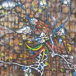 Absztrakt festmény az alkotótól, Művészet, Festmény, Akril, , MESKA