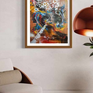 Absztrakt festmény az alkotótól - művészet - festmény - akril - Meska.hu